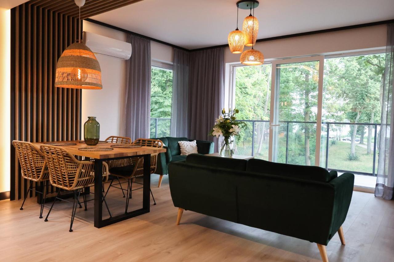 Apartament Panorama Z Widokiem Na Jezioro Ostroda Bagian luar foto
